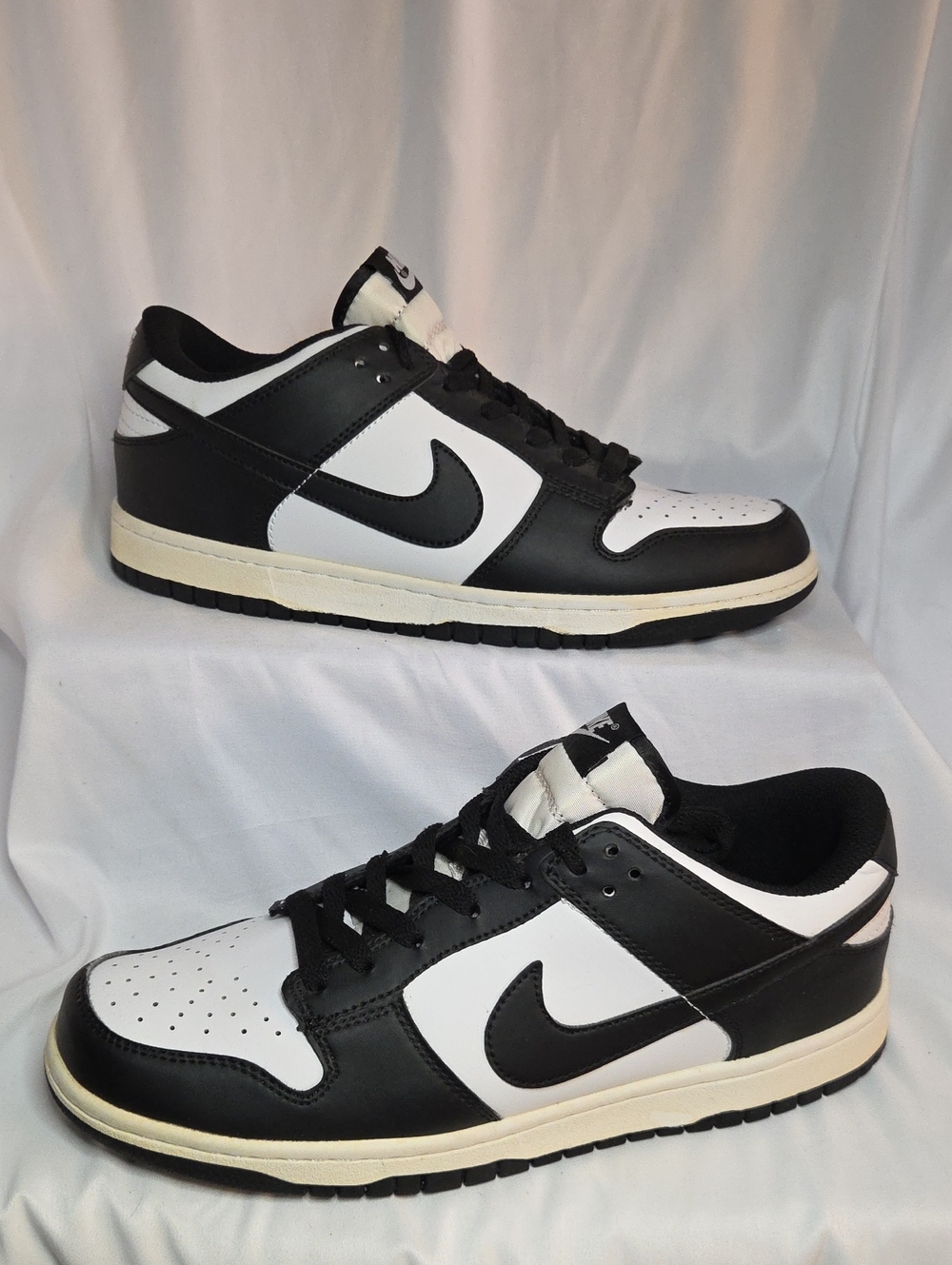 Nike Dunk Low "Panda" (White/Black) – Men's Size 10